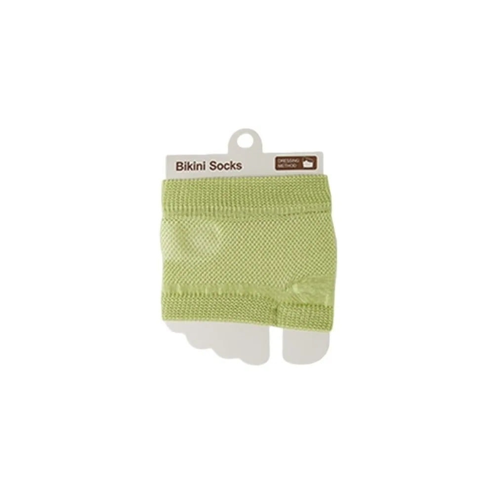 Breathable Mesh Forefoot Toe Socks with Arch Support | Summer Forefoot Toe Socks Axl Green One Size