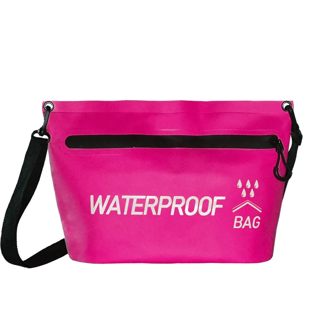 Waterproof Floating Travel Handbag – Large Capacity Dry Bag Waterproof Travel Bag Axl Rose Red