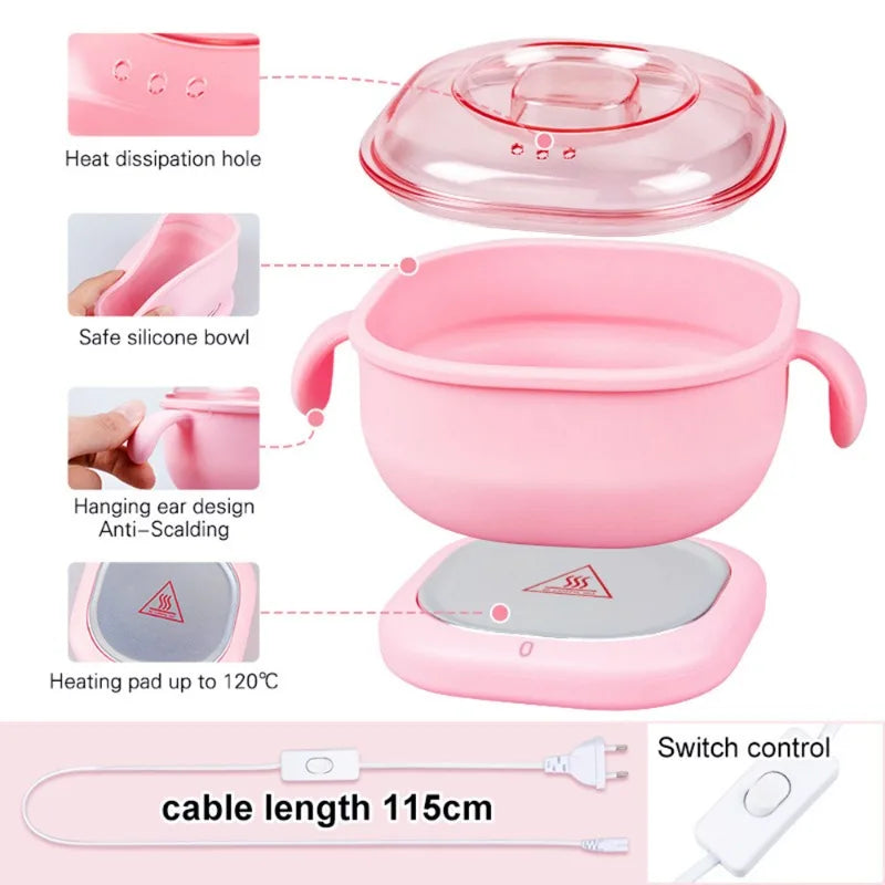 Portable Foldable Paraffin Wax Warmer 400ML – Travel Wax Heater Wax Warmer Axl