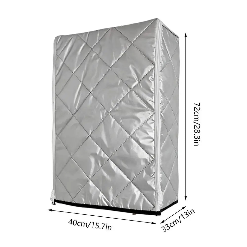 Water Heater Insulating Cover – Dustproof, Oil-Resistant Blanket Water Heater Cover Axl Zippered sides
