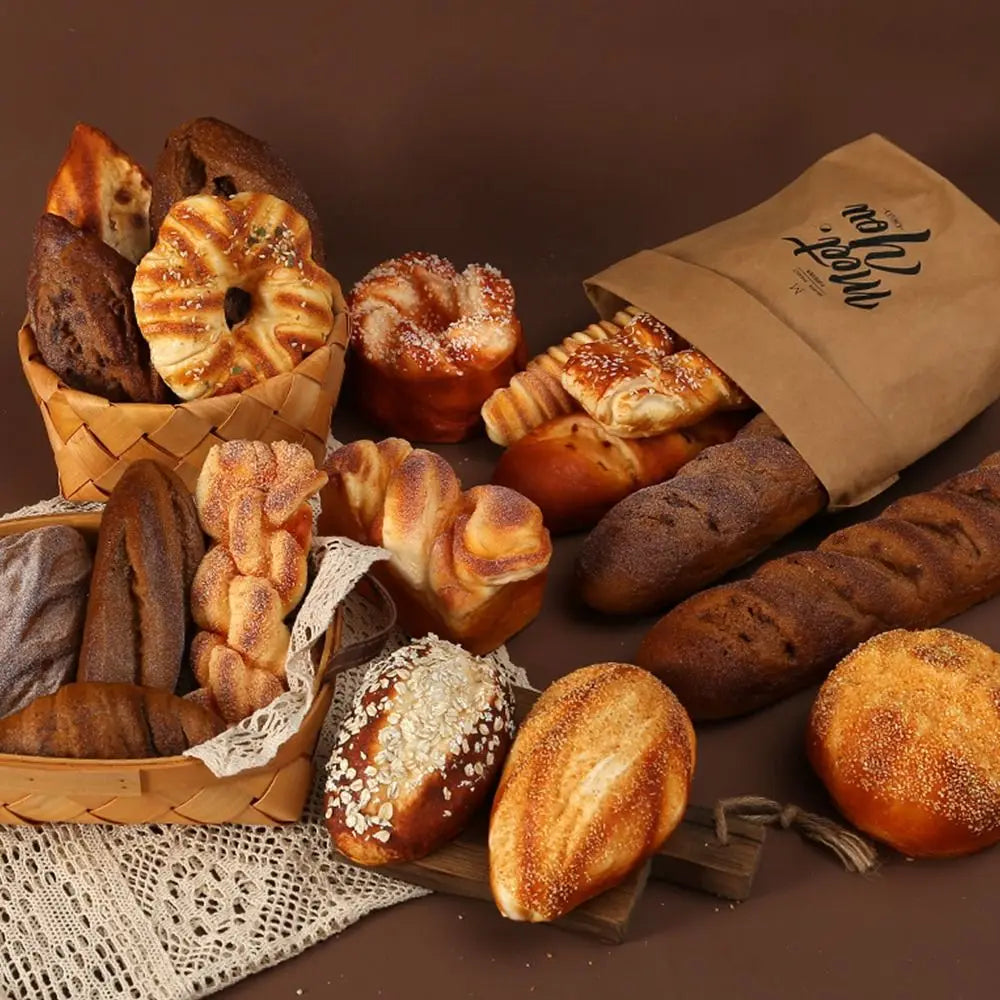 Artificial French Baguette Model – Bakery Decor & Kitchen Prop Decorative Bread Model Axl