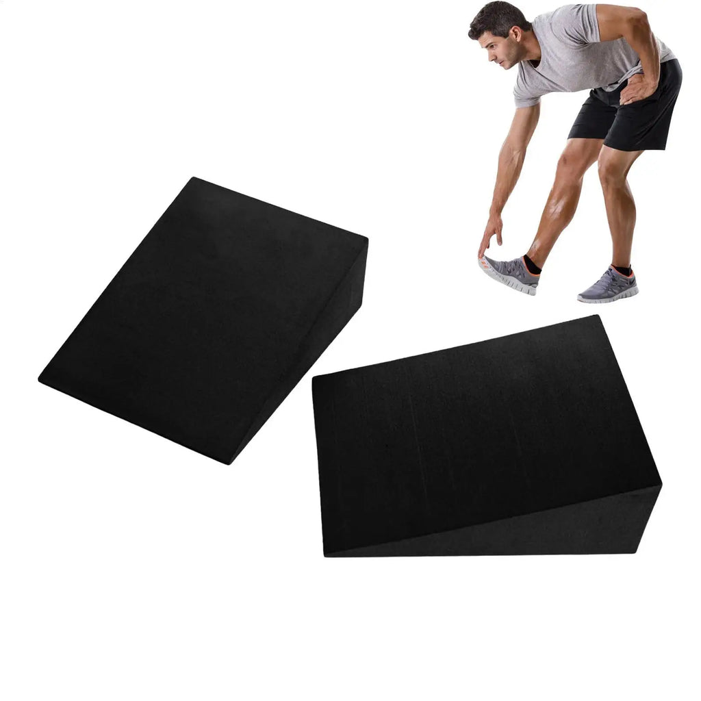 EVA Foam Yoga Wedge Blocks – Squat Slant Board Pair Yoga Wedge Block Axl