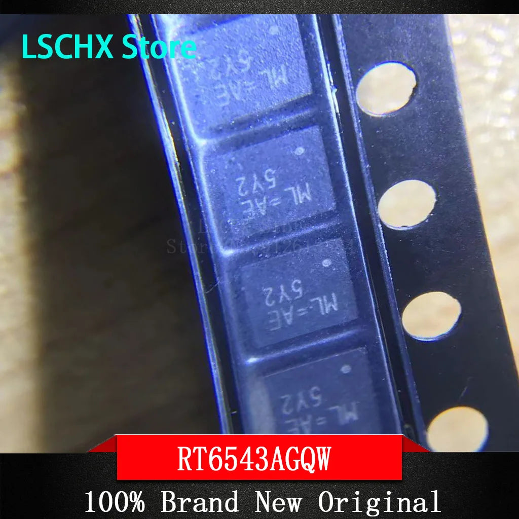 10pcs RT6543AGQW QFN-20 & RT3612EGGQW QFN-32 AC-DC IC Pack AC-DC Regulator IC Axl