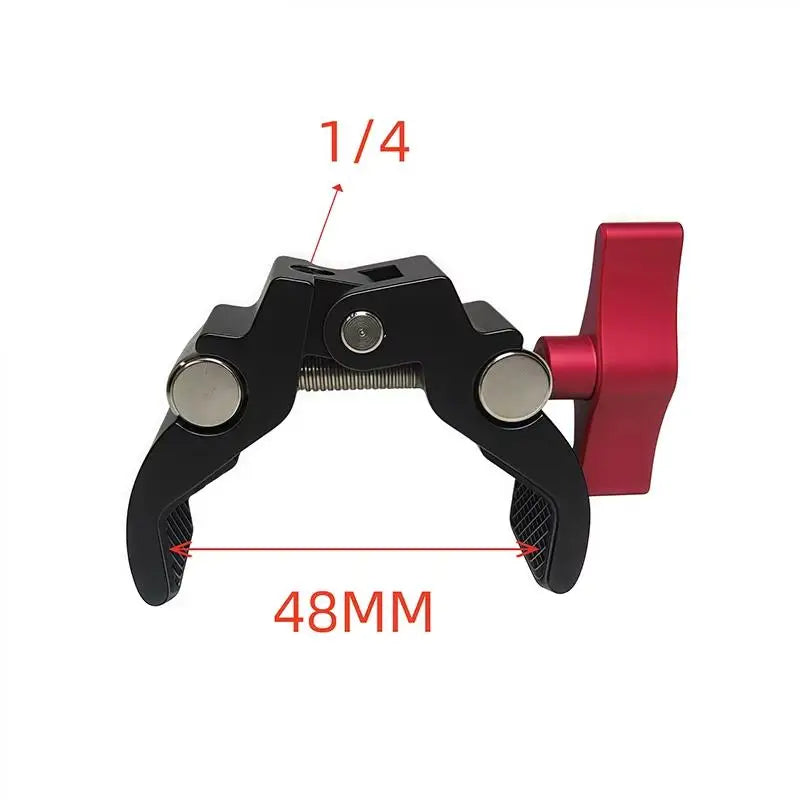 Metal Super Clamp & Double Ball Head Magic Arm | Camera Mount Camera Magic Arm Axl