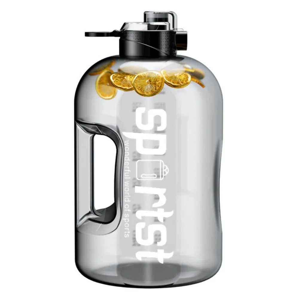 Large Capacity Sports Water Bottle with Straw – 2.7L / 1.7L Sports Water Bottle Axl