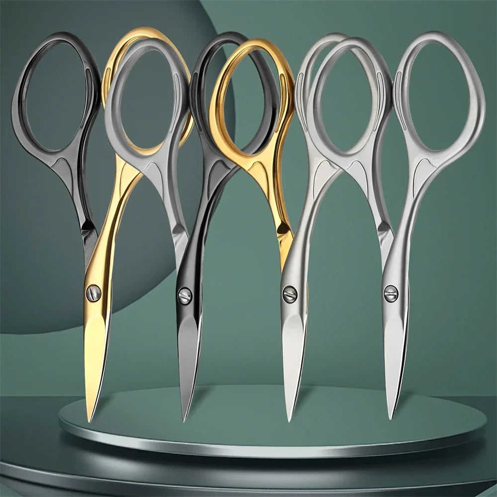 Stainless Steel Curved Nail Clippers & Hangnail Trimmer Nail Clipper Set Axl