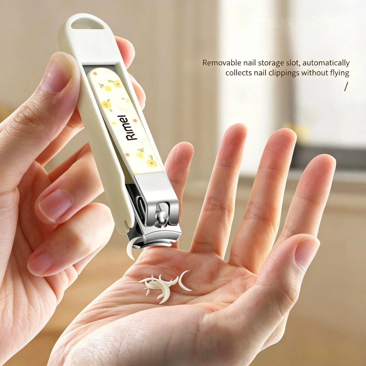 Anti-Splash Stainless Steel Nail Clippers | Manicure Tool Nail Clippers Axl