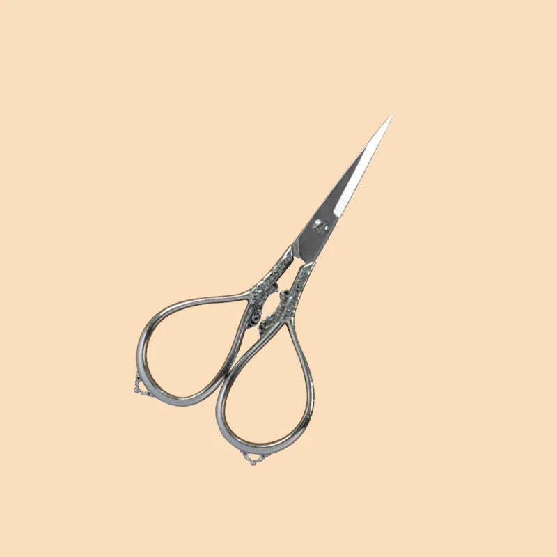 Vintage Stainless Steel Sewing Scissors – Embroidery & Tailor Sewing Scissors Axl silver