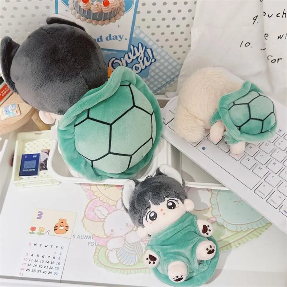 Mini Cartoon Turtle Pajamas – 10cm/20cm Cotton Doll Outfit Doll Clothes Axl