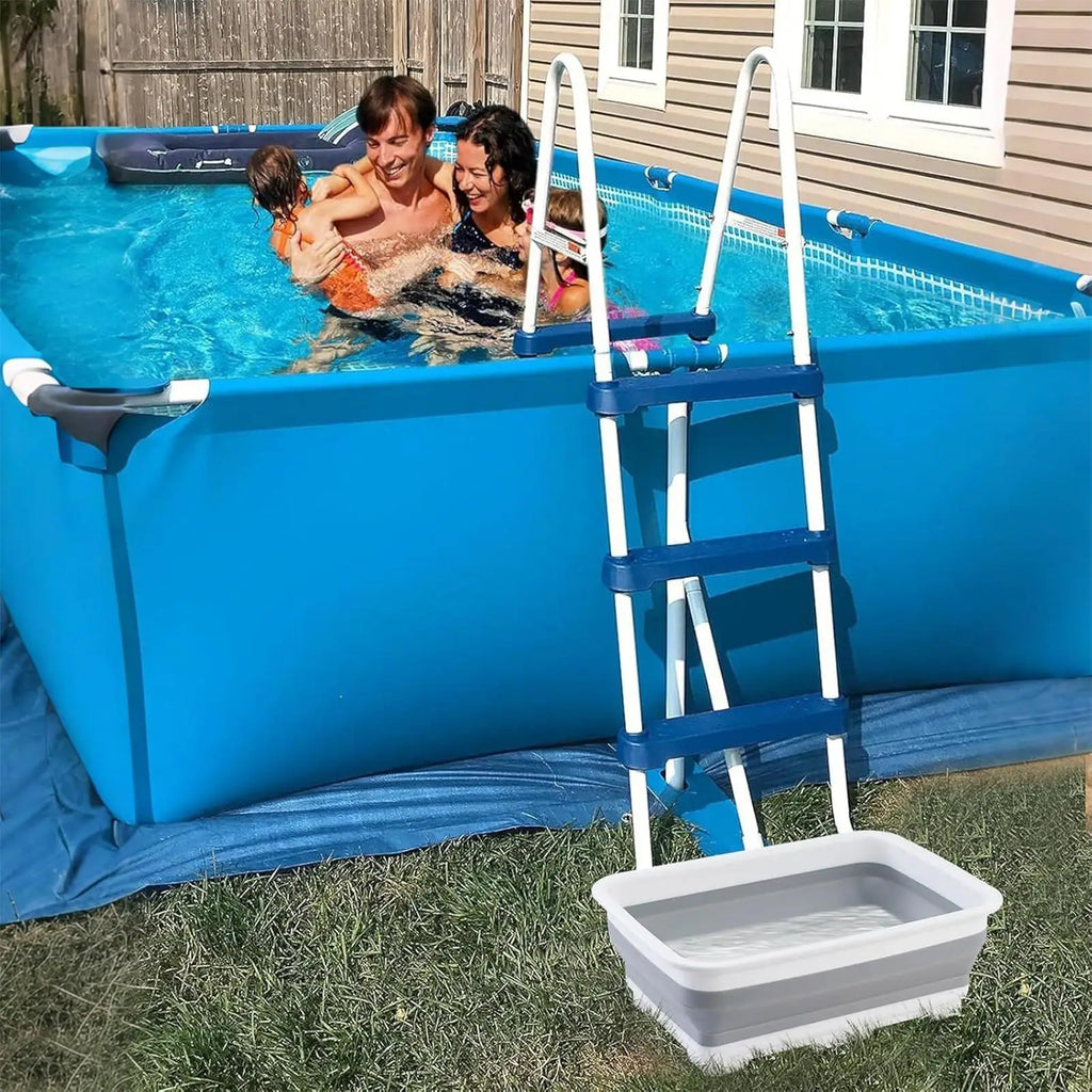 Foldable Foot Wash Basin – Portable Pool & Outdoor Foot Tub Foldable Foot Basin Axl