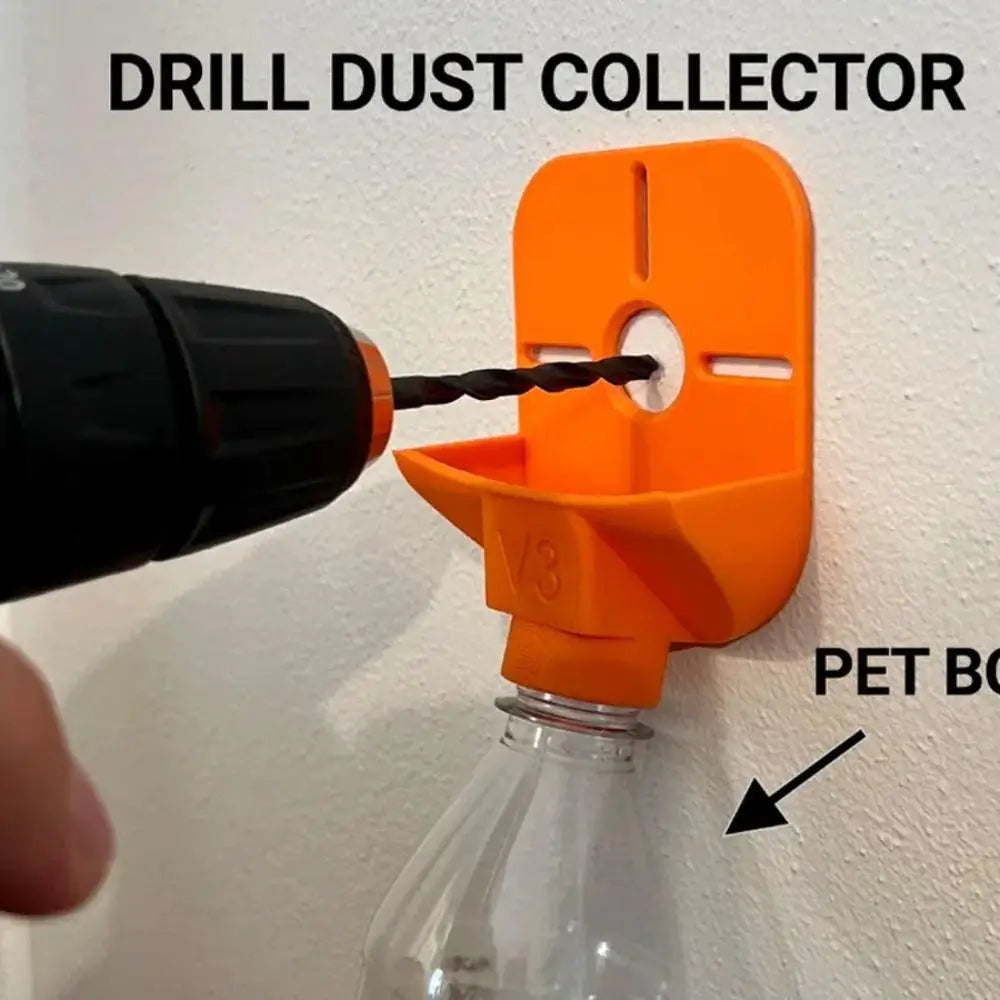 Drill Dust Collector Box – Wall Drilling Dust Catcher Tool Drill Dust Collector Axl