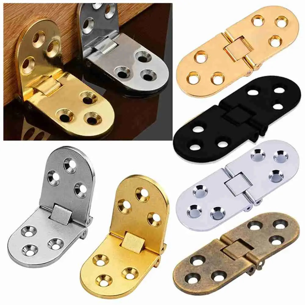 Zinc Alloy 180° Flush Cabinet Door Hinges | Semicircle Style Cabinet Door Hinges Axl