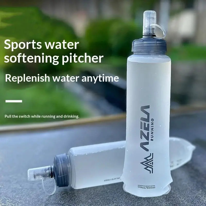 Foldable TPU Sport Water Bottle 250ml/500ml – Portable Foldable Water Bottle Axl