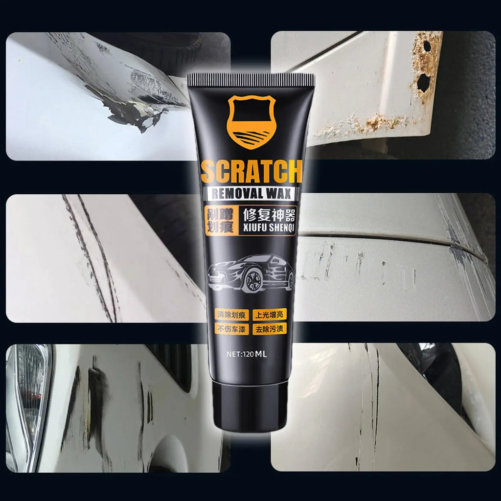 Car Scratch Repair Wax 128ml – Paint Restorer with Sponge Car Scratch Repair Wax Axl