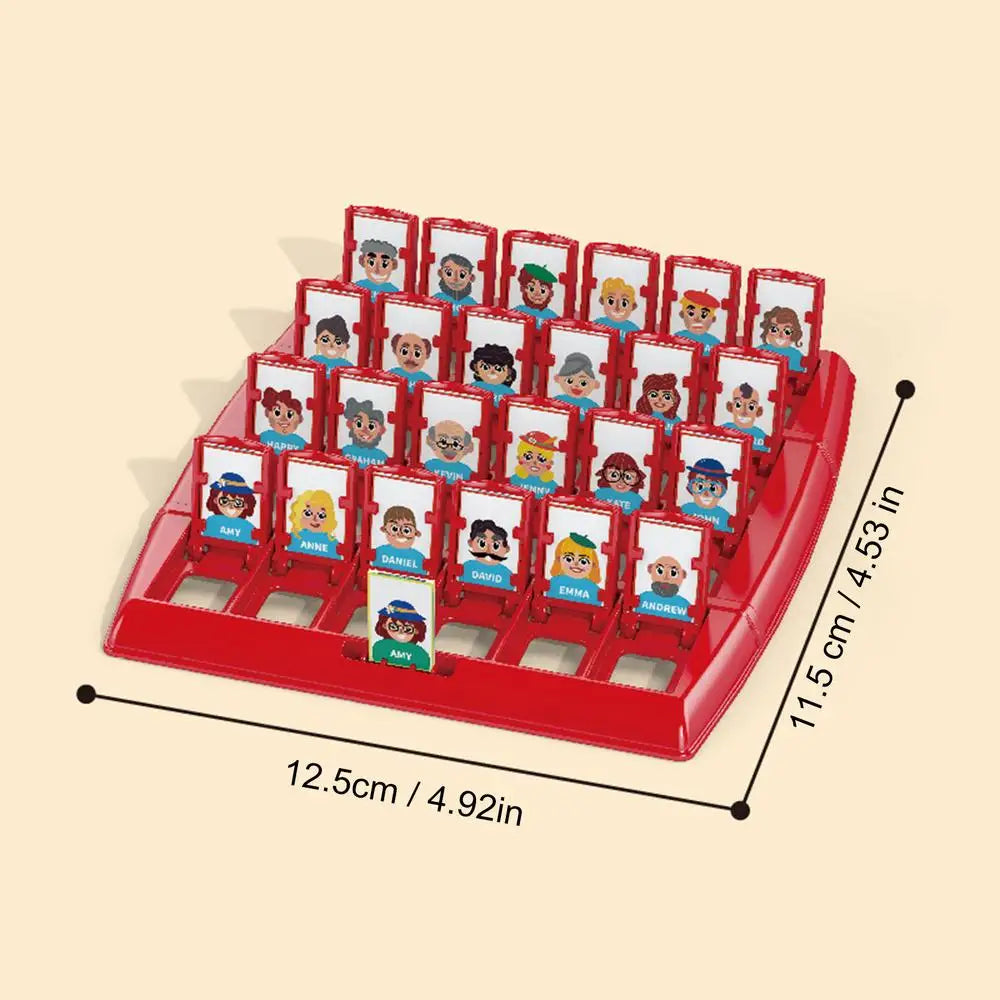 Guess Who I Am Memory Logic Board Game – Family & Kids Family Board Game Axl 1 Set