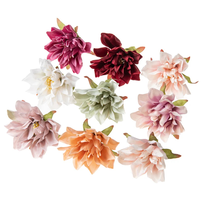 Silk Gerbera Artificial Flowers 40/80 Pcs – Wedding & DIY Decor Artificial Silk Flowers Axl