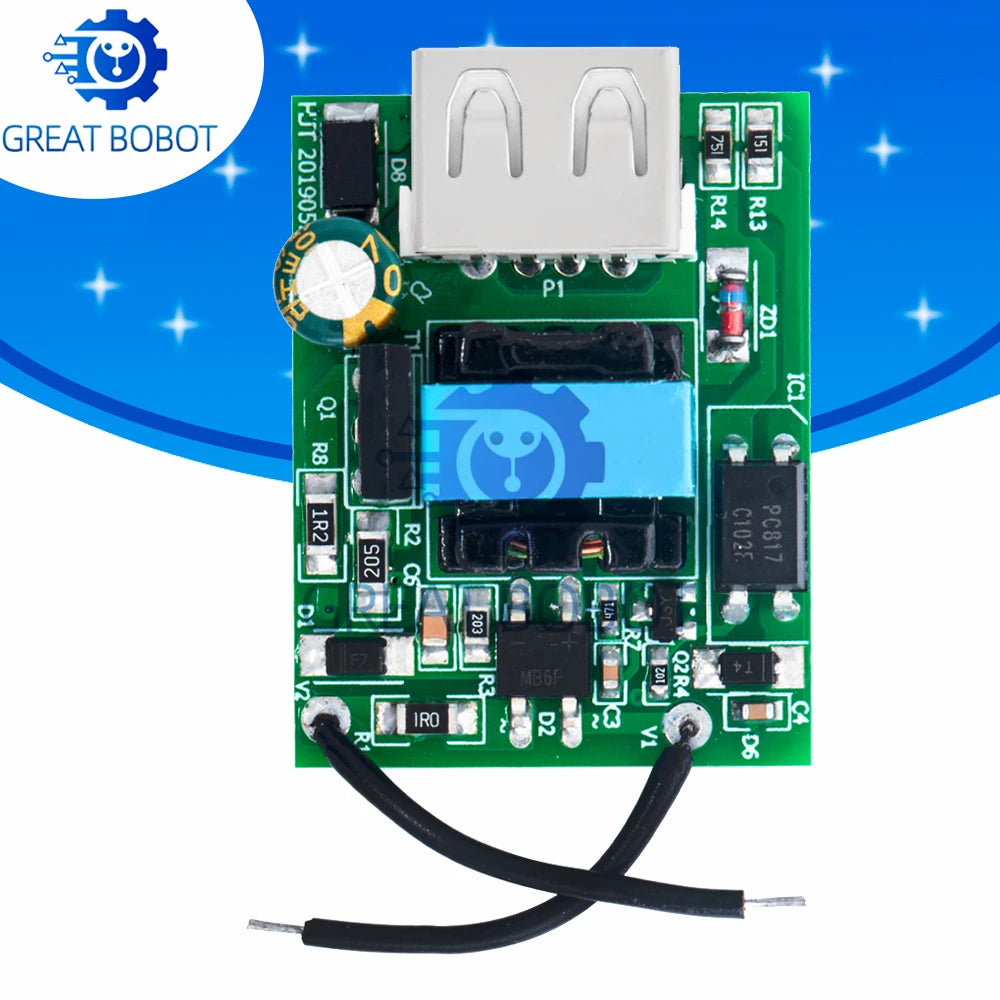 USB Buck Converter Module – 12V–72V to 5V 1A Isolated DC Power Supply DC Buck Converter Module Axl Default Title