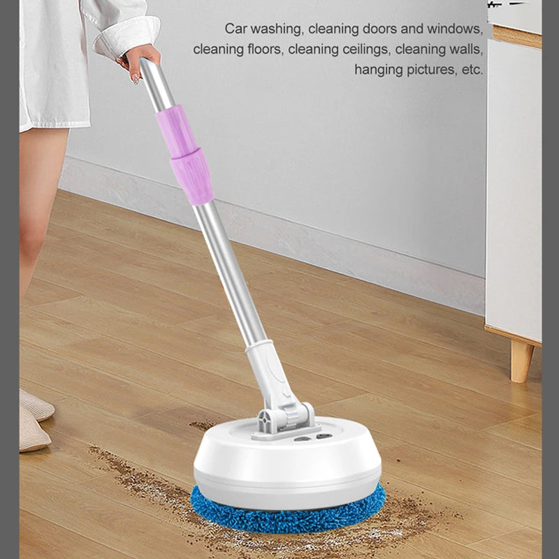 BALASHOV Cordless Electric Spin Mop – 2-in-1 Wet & Dry Cleaner Electric Spin Mop Axl