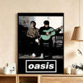 Oasis Band HD Art Poster – Waterproof Sticky Wall Decor Wall Art Poster Axl White14 15X20cmNoframe