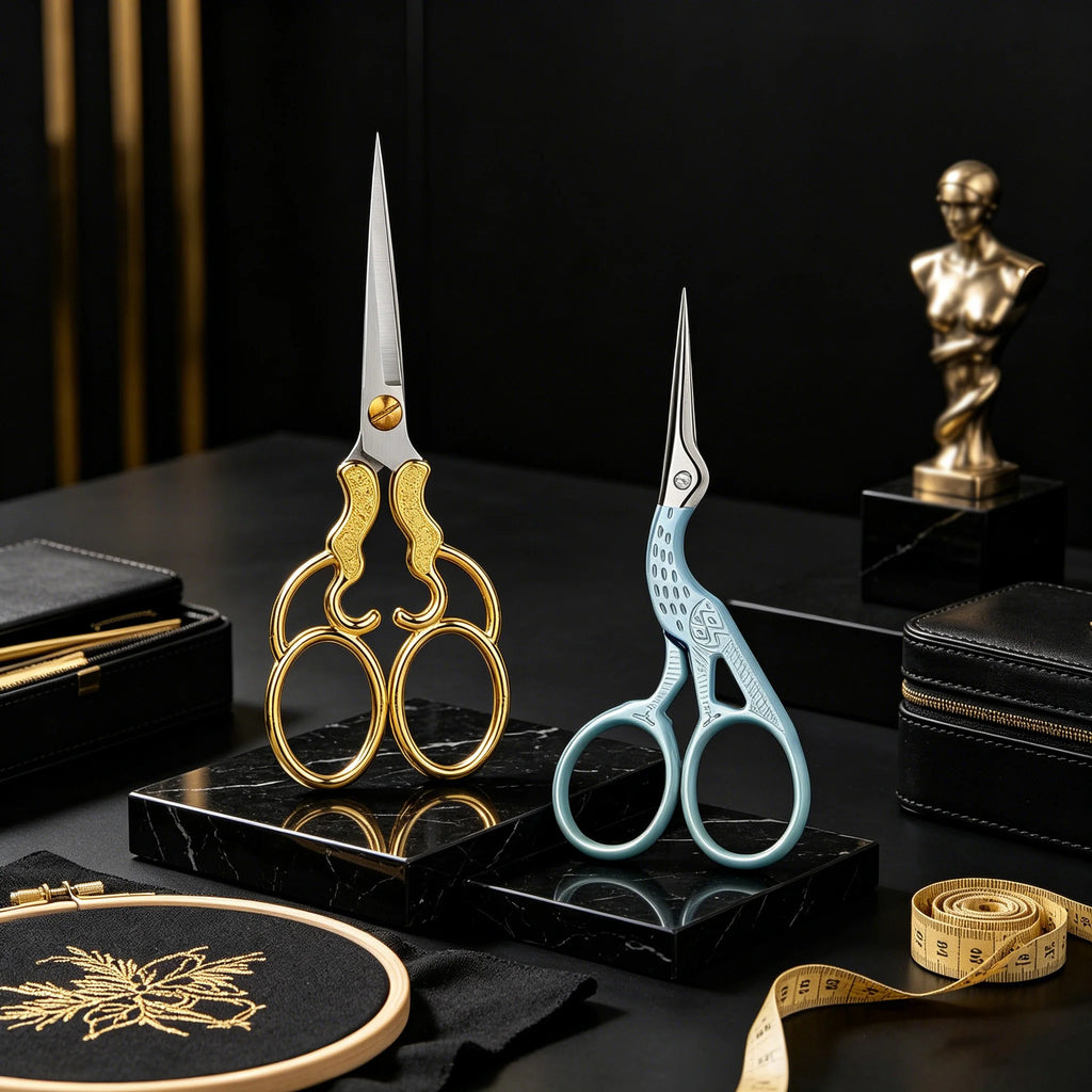 Embroidery Scissors – Stainless Steel Sewing & Craft Shears Embroidery Scissors Axl