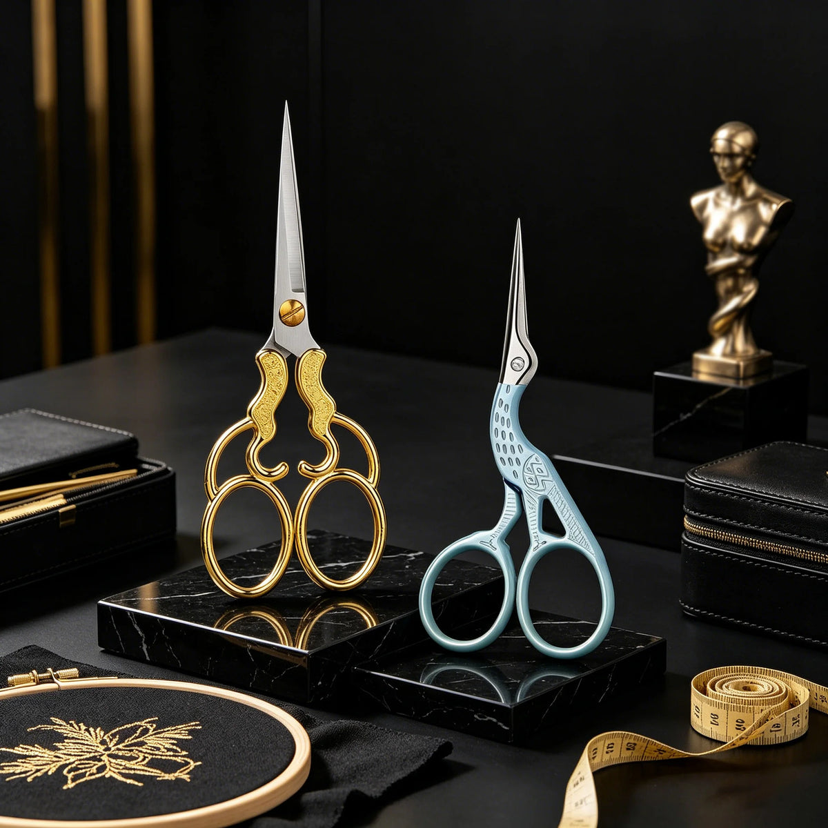 Embroidery Scissors – Stainless Steel Sewing & Craft Shears Embroidery Scissors Axl