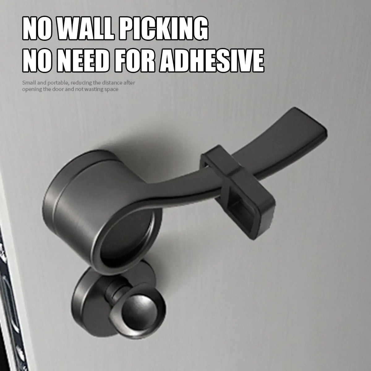 Silicone Door Knob Stopper – No-Drill Wall Protector Cover Door Knob Stopper Axl