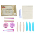 Natural Nail Manicure & Pedicure Kit with Buffer – Women Nail Manicure Kit Axl As show