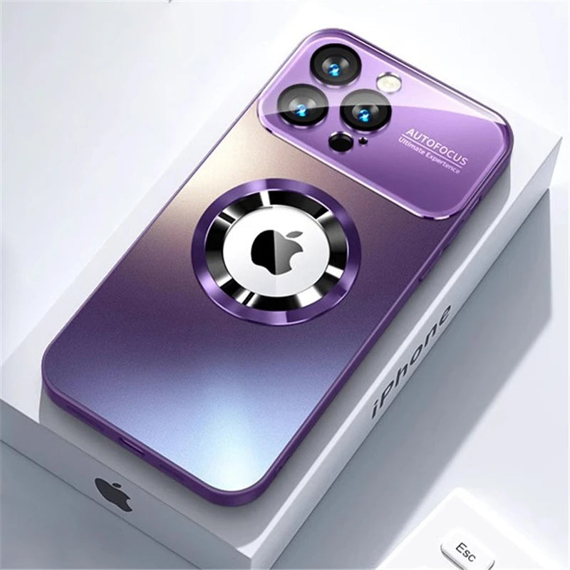 Titanium Matte Magnetic iPhone Case | MagSafe Compatible Magnetic Phone Case Axl