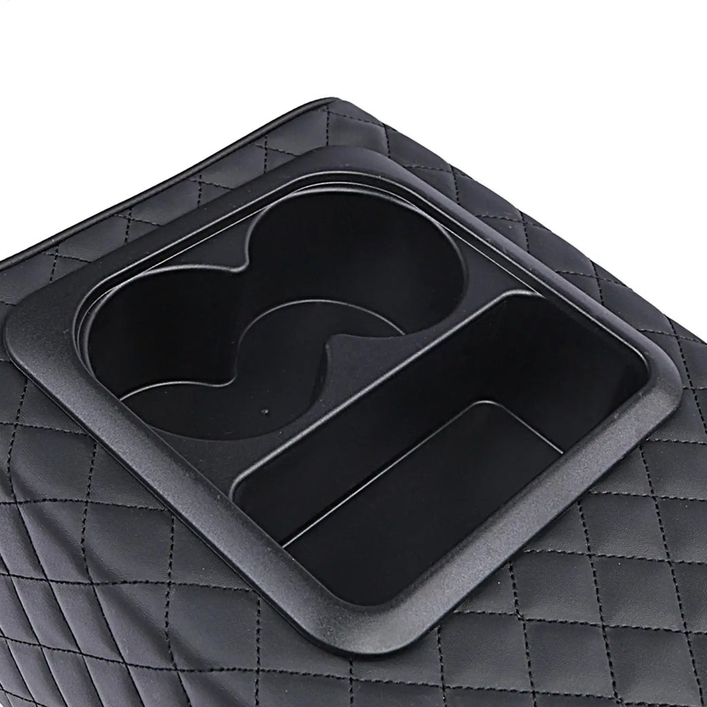 Universal Rear Car Console Cup Holder & Armrest Organizer Car Console Organizer Axl