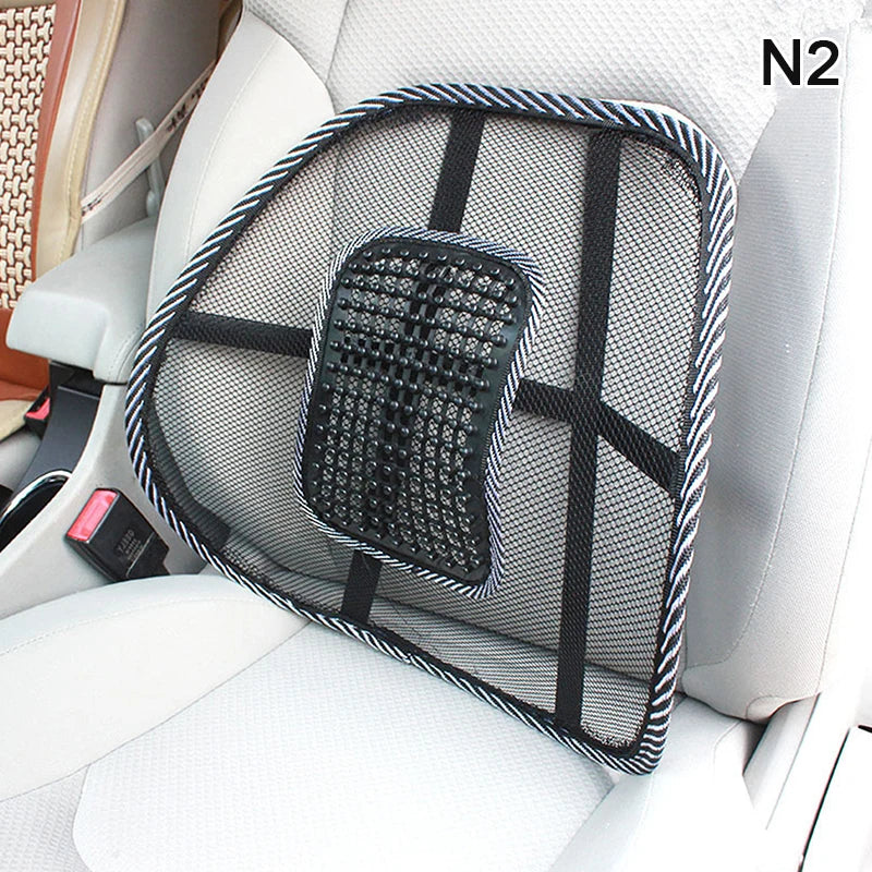 Ventilated Mesh Lumbar Back Cushion – Car, Office & Home Lumbar Back Cushion Axl N2