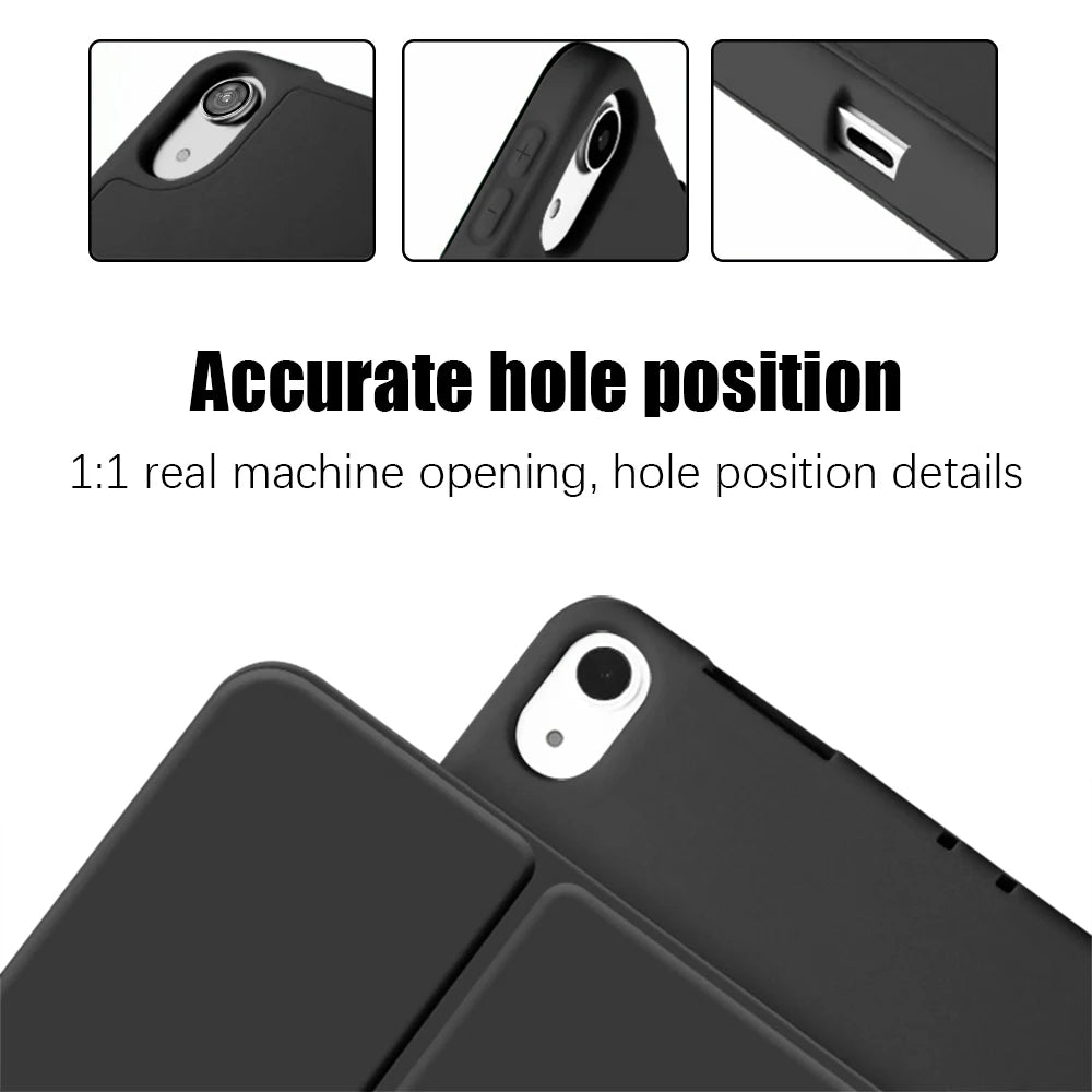 iPad Case – Fits Air M3, Pro M4 M5, 10th 11th Gen | Silicon iPad Protective Case Axl