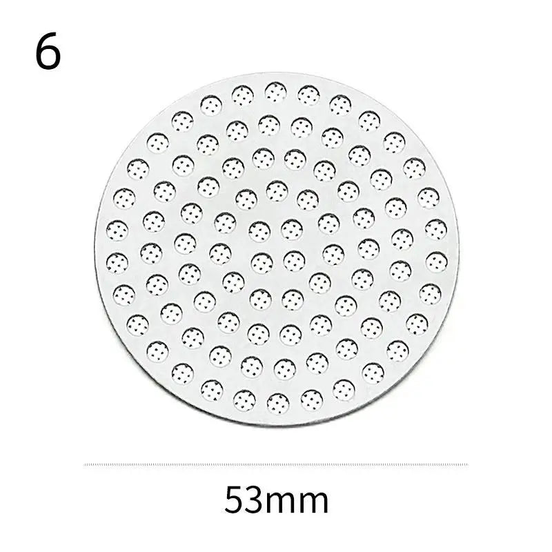 51/53/58mm Coffee Puck Screen – 316 Stainless Steel Mesh Espresso Filter Screen Axl 6