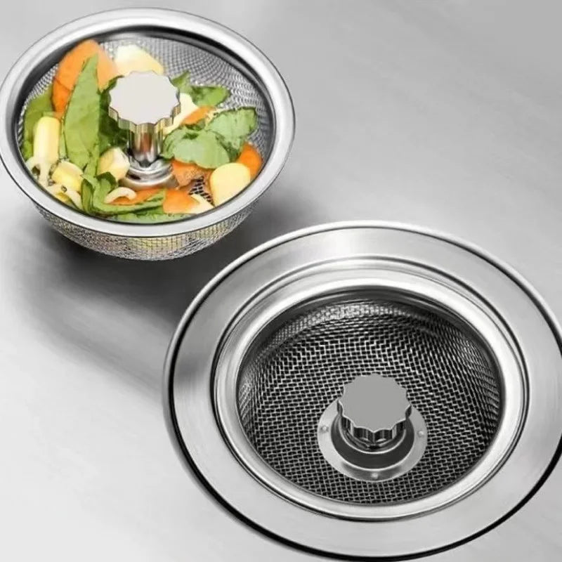 Stainless Steel Sink Strainer & Drain Filter Catcher Sink Drain Strainer Axl