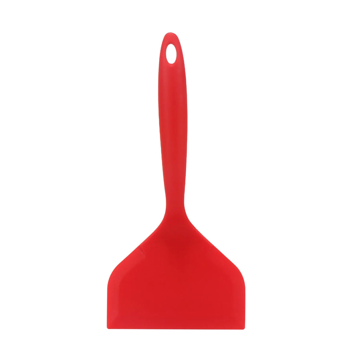 Wide Silicone Non-Stick Spatula – Kitchen Scraper Cooking Tool Silicone Spatula Axl Red