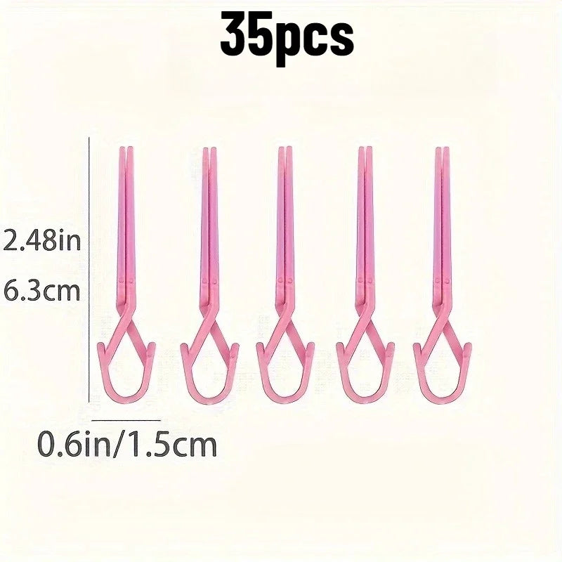 35-Piece Nail Shaping & Protection Clips – Manicure Tool Set Nail Manicure Clips Axl