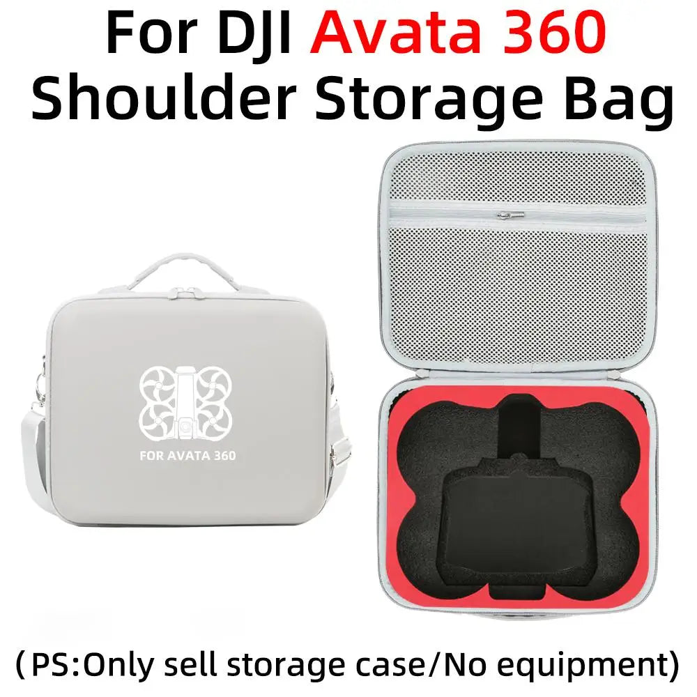 DJI Avata 360 Carrying Case – PU Shell, EPE Liner, RC-N3/RC 2 Drone Carrying Case Axl