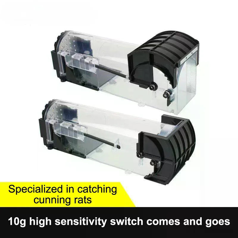 Humane Reusable Mouse Trap – Self-Locking Rodent Catcher Humane Mouse Trap Axl