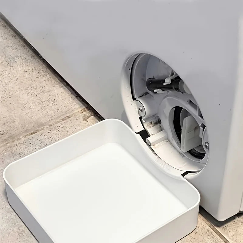 Washing Machine Drain Hose Drip Tray – Leak & Dirt Guard Appliance Drip Tray Axl