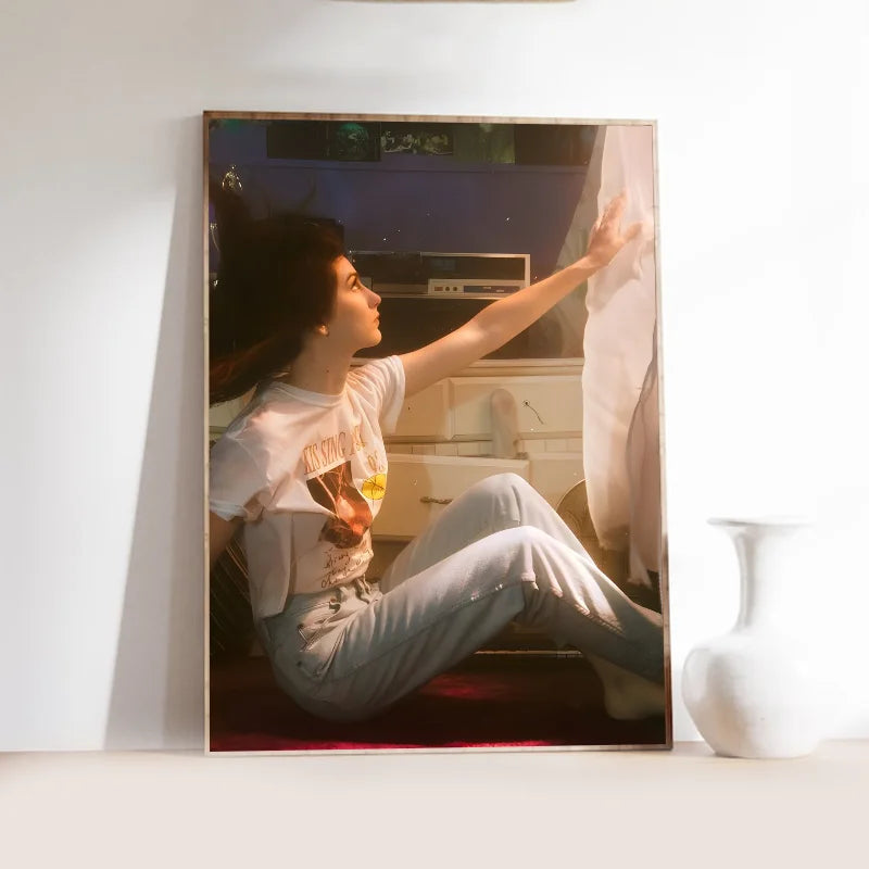 Weyes Blood Music Poster – Waterproof Self-Adhesive Wall Art Wall Art Poster Axl z7 40x60cm No Frame