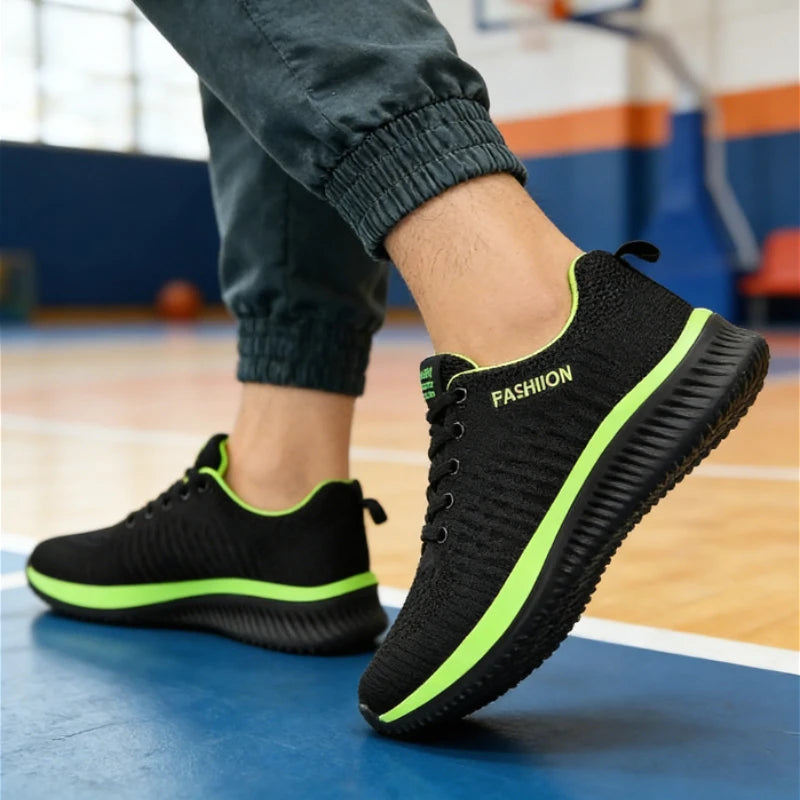Men's Lightweight Mesh Breathable Running Sneakers Athletic Sneakers Axl