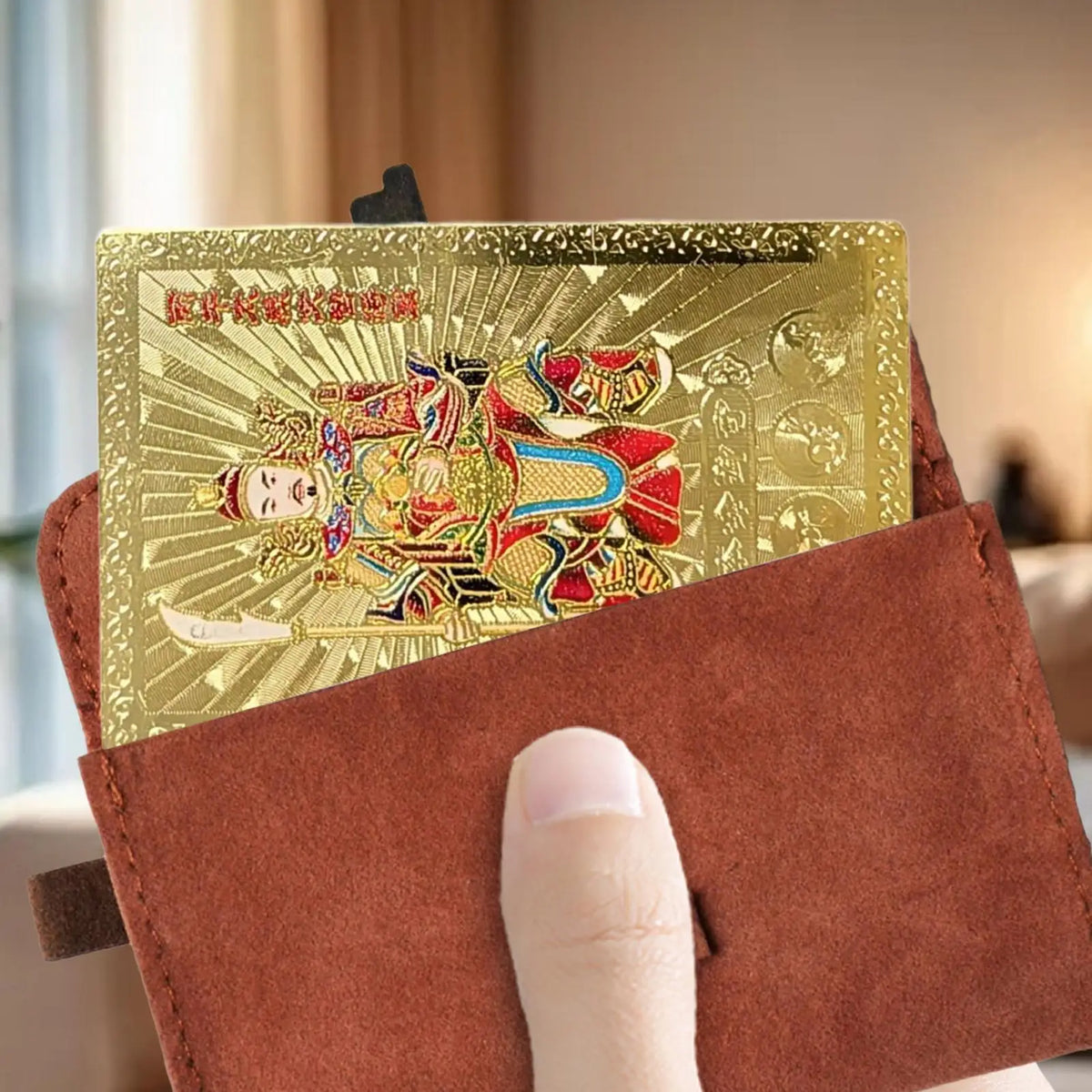 2026 Year of the Horse Tai Sui Card – Gold Lucky Keepsake Cultural Keepsake Card Axl