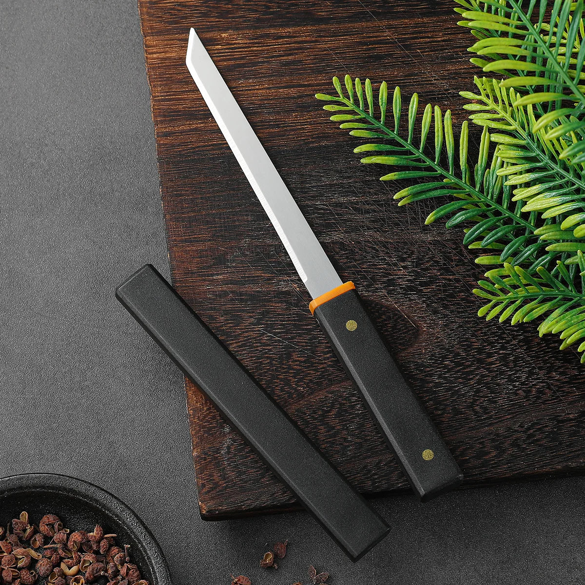 Stainless Steel Utility Knife – Kitchen, BBQ & Fishing Utility Kitchen Knife Axl