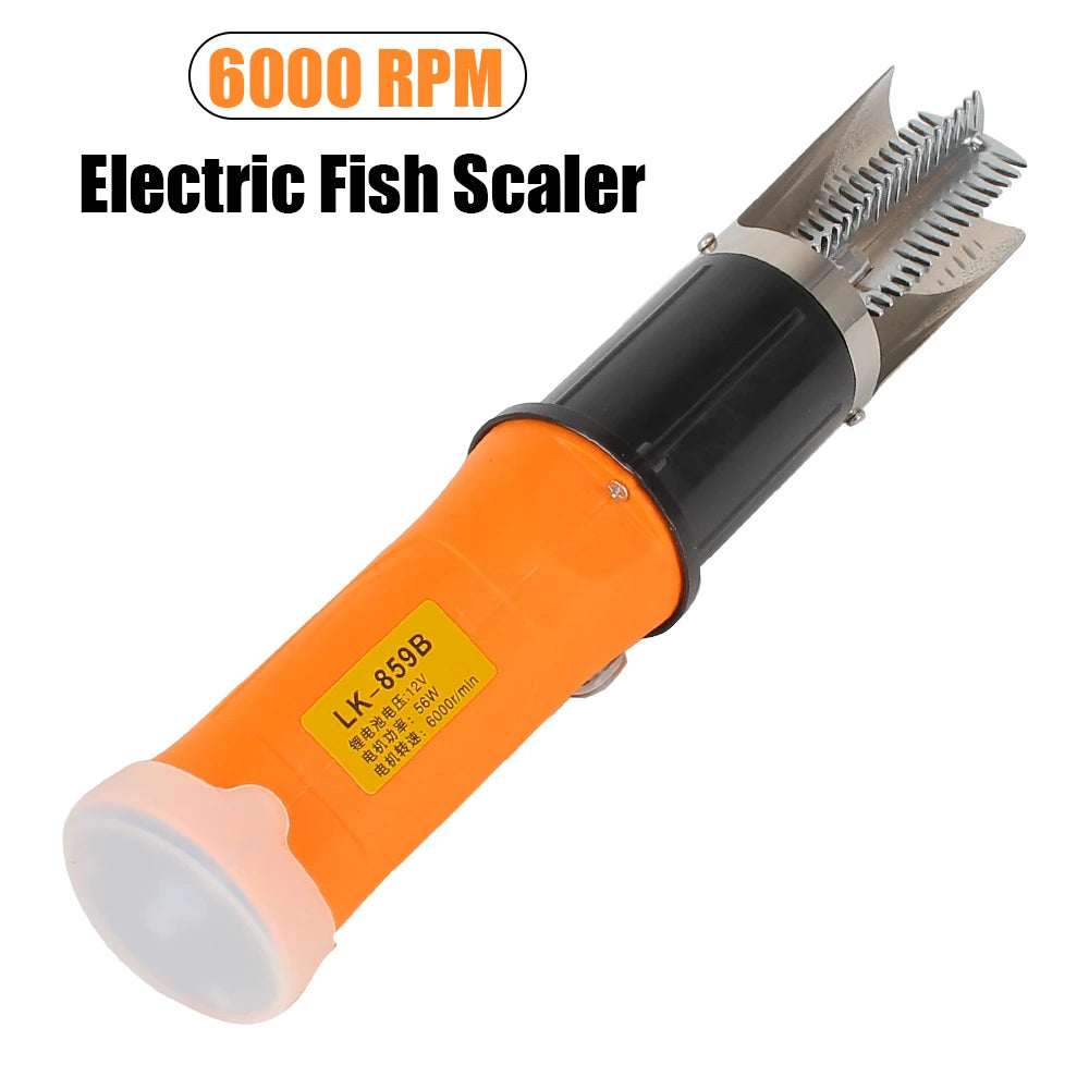 NICEYARD Electric Fish Scaler 6000 RPM – Cordless Descaler Electric Fish Scaler Axl