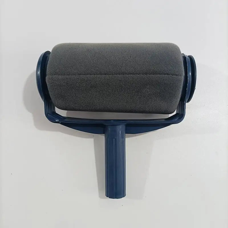 Fine Hair Latex Paint Roller Brush – Corner & Wall Painting Tool Paint Roller Brush Axl A Blue