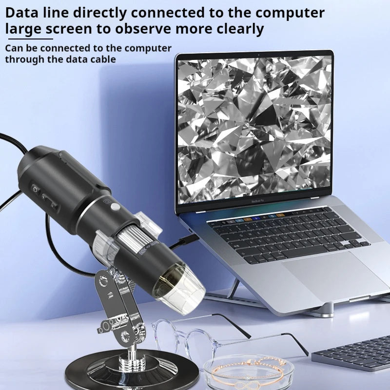 Wireless WiFi Digital Microscope – HD Skin & Hair Magnifier Digital Microscope Axl
