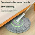 360° Self-Wringing Spin Mop – 2-in-1 Dry & Wet Floor Cleaner Spin Mop Axl China Mainland