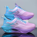 Men's Breathable Platform Sneakers – Casual Sport Running Shoes Platform Sneakers Axl purple 37