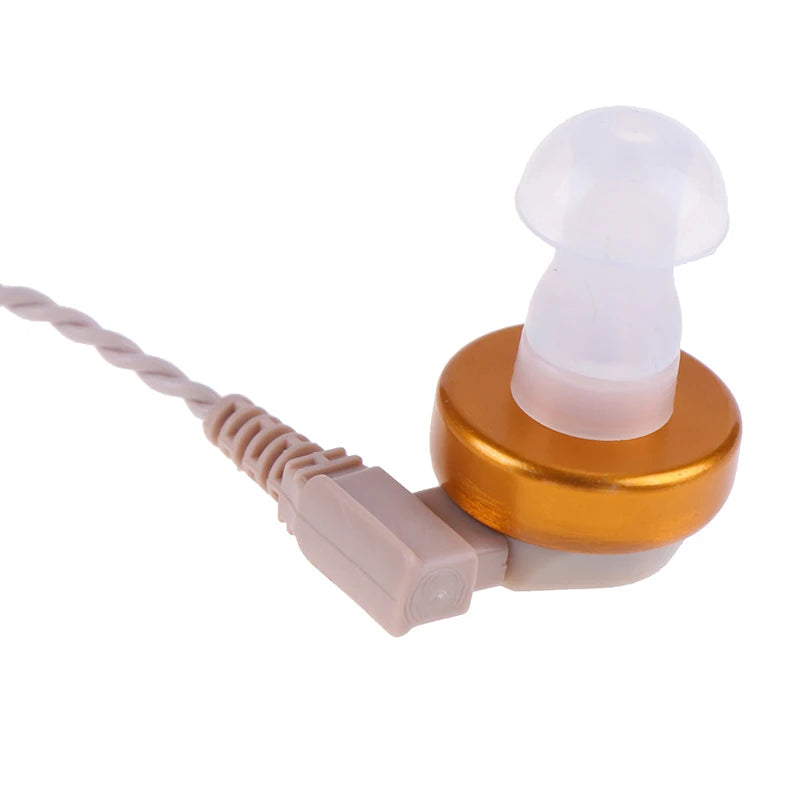 BTE Hearing Aid Receiver & Unilateral Cord Wire 2-Pin Speaker Hearing Aid Accessory Axl