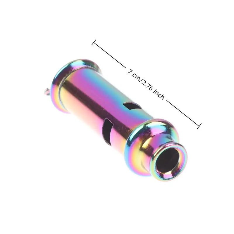High-Pitch No Pea Survival Whistle – Alloy Metal Emergency Whistle Survival Whistle Axl 1pcs