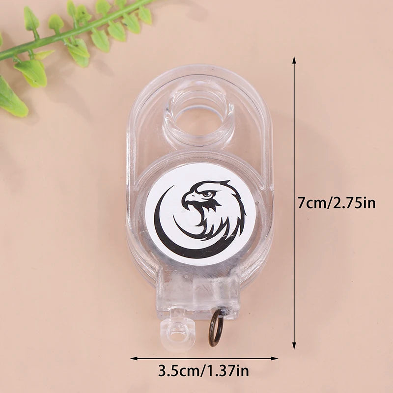 Hunting Keychain Trap Clip – Quick-Set Plastic Poultry Catcher Hunting Trap Clip Axl Transparent